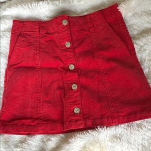 Forever 21 corduroy mini skirt